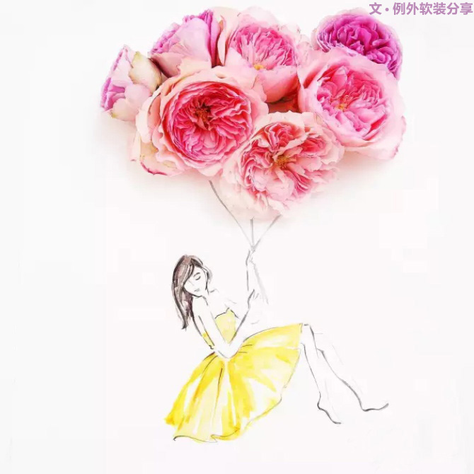 這位姑娘穿上春裝，美哭了