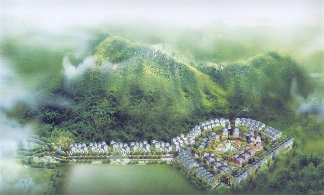 仙湖山莊現(xiàn)代中式別墅軟裝設計動態(tài)