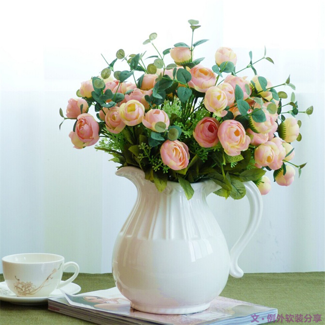 不會(huì)插花怎么了？這不是重點(diǎn)，反正這些花器插什么都美！-別墅設(shè)計(jì),軟裝設(shè)計(jì),室內(nèi)設(shè)計(jì),豪宅設(shè)計(jì),深圳例外軟裝設(shè)計(jì)公司