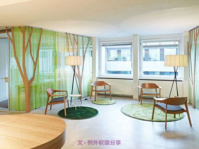 蘇黎世創(chuàng)意設(shè)計辦公室，工作再忙也來勁-別墅設(shè)計_軟裝設(shè)計_室內(nèi)設(shè)計_豪宅設(shè)計-深圳例外軟裝設(shè)計公司