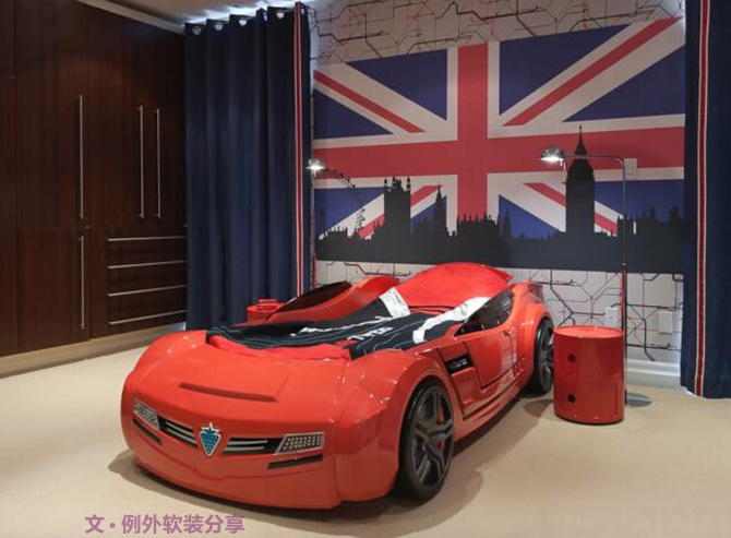室內(nèi)設(shè)計師一任性，豪車也成裝飾品-別墅設(shè)計_軟裝設(shè)計_室內(nèi)設(shè)計_豪宅設(shè)計-深圳例外軟裝設(shè)計公司