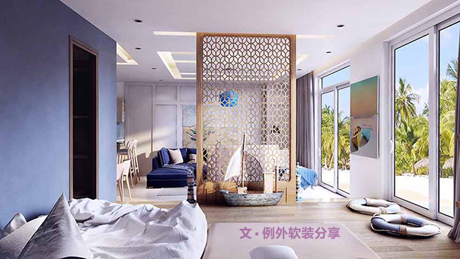 玩轉(zhuǎn)海灘度假風(fēng)，美式也可以如此輕快-別墅設(shè)計,軟裝設(shè)計,室內(nèi)設(shè)計,豪宅設(shè)計,深圳例外軟裝設(shè)計公司